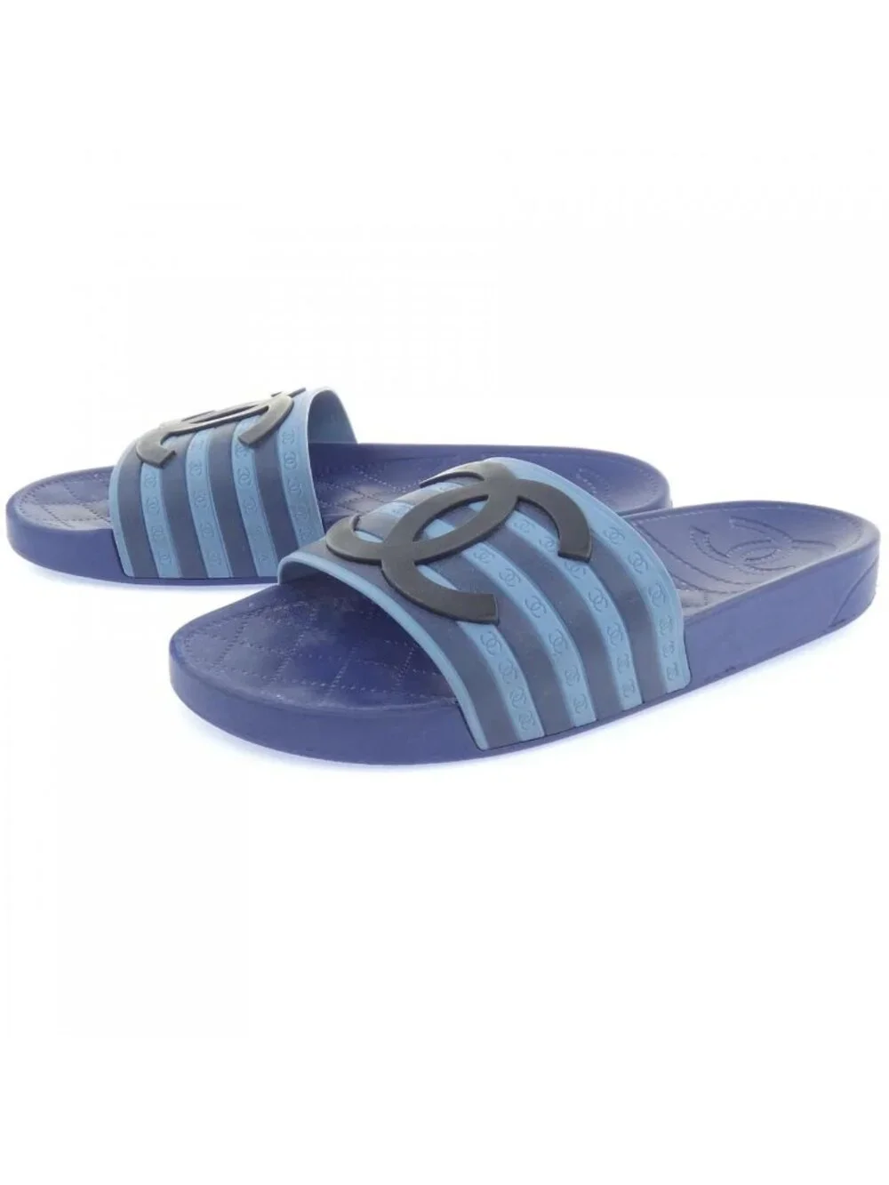 Chanel Sandals Blue